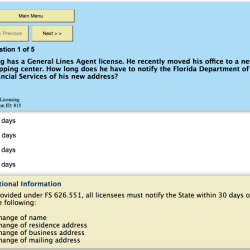 Nc casualty insurance practice exam