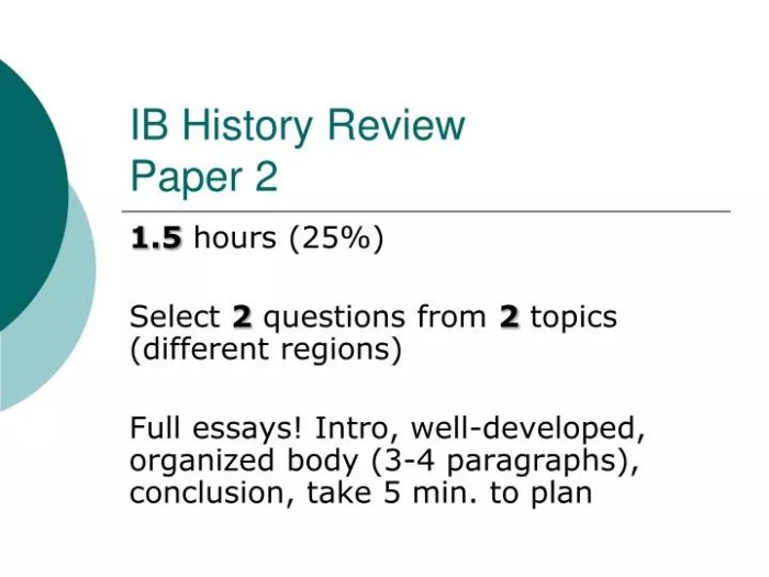 Ib history paper 2 questions