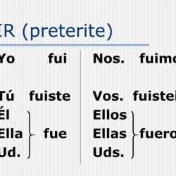 Preterite tense ir irregular ser hacer practice guided notes