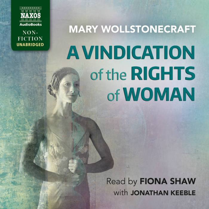 Which evaluation of a vindication of the rights of woman