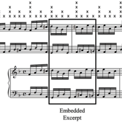 The following musical excerpt is from a recitative