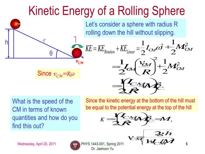 Energy kinetic rotational total mass ppt powerpoint presentation disk